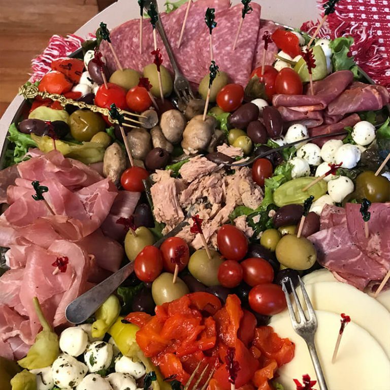 Antipasto mezze platter - The Gusstop Cafe